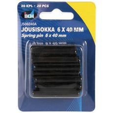 20 stykker 6x40 mm rørpinner for effektiv installasjon og reparasjon.