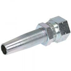 Utskiftbar kobling rett BSP 7/16-1/4 utvendige gjenger, designet for fleksibilitet.