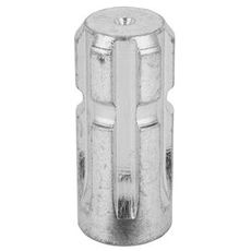 Splineaksel 1 3/4-6, 100 mm, for kraftoverføring og holdbarhet.