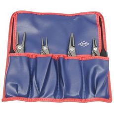 Alt-i-ett låseringtangsett med 4 deler for forskjellige låseringsløsninger.