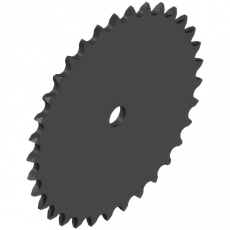 Kjedehjul med ytre diameter på 174,5 mm, optimaliserer maskinens funksjon.