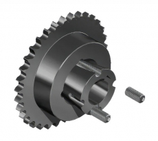 Kjedehjul med Ø 88,0 mm for økt holdbarhet og driftssikkerhet.