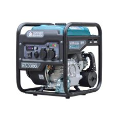 Kraftig invertergenerator KS 3300i, gir ren og stabil kraft for sensitiv elektronikk.