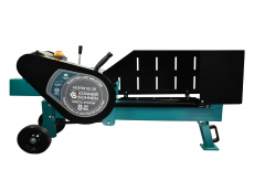 Elektrisk vedkløyver 8 tonn KS 8TKE 52/35, effektiv og stille for vedhåndtering.