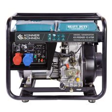 Høyeffektiv dieselgenerator KS 9100HDE-1/3 ATSR for krevende arbeidsoppgaver og energiløsninger.