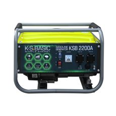 Bensindrevet aggregat K&S BASIC KSB 2200A, kraftig og bærbar for ulike bruksområder.