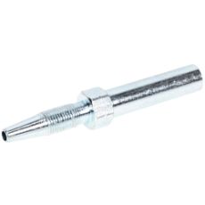 Rett utskiftbar slangestuss, 4 mm, tilbyr en enkel løsning for rørtilkobling.