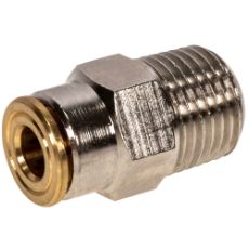 Rett push-in kopling 4mm-1/8 for smidig tilkobling av rørsystemer.