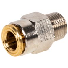 6mm Rett push-in kopling for pålitelig og tett installasjon av rør.