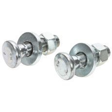 Hjulbolt M16X60X1.5 med skive og mutter for stabil montering.