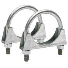 Eksosklemme 48 mm, robust og enkel installasjon for eksossystem.