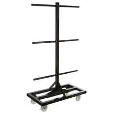 Rommer opp til 6 slangeruller, en praktisk løsning for lagring av slanger.