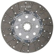 Kraftfull lamellplate 330mm med 10 tenner, utformet for holdbarhet og ytelse.