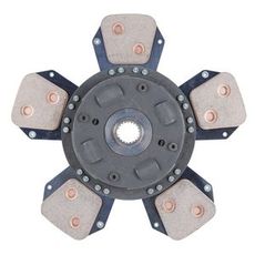 Lamellplate 327 mm C-5, fjæret senter med 21 tenner, for høy effektivitet.