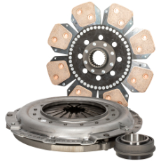 Clutchsett 350mm for MF - designet for optimal ytelse under tøffe forhold.