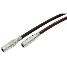 Fettpresse slange i nylon, 500mm lang, sterk og pålitelig for smøring av ulike applikasjoner.