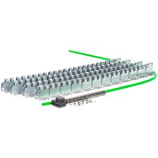 Reparasjonssett for transportbånd, størrelse 4,8 - 6,4 mm, enkelt å bruke.