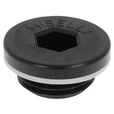 Sekskanthullplugg M20X1.5, brukervennlig og holdbar, tilgjengelig i 2-stykk pakning.