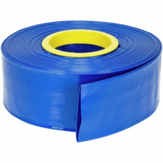 Avløpsslange Flat Ø 76 mm PVC 4 bar Blå 25 m
