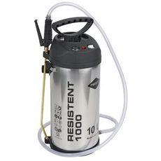 Rustfri trykkluftssprøyte, 10L, tåler opp til 6 bar for høy ytelse.