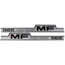 Dekalkit for MF 565, perfekt for å gjenopprette traktorens originale utseende.