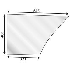Dørrute Nedre Mf Venstre/Høy for 300 serien, perfekt for reparasjoner.