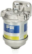 Komplett drivstoffilter i aluminium, holdbart og lett, ideell for ulike maskiner.