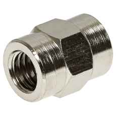 Muffe M5 i messing, ideell for andre komponenter og reparasjoner.