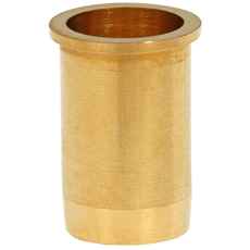 Innstikksmuffe 15X12 B12 i messing, perfekt for holdbare koblinger i traktorer.
