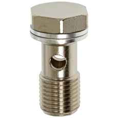 Banjobult 3/8 i messing, ideell for høyttrykksdeler innen ulike systemer.