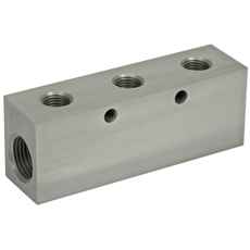 Fordelingsrør 1/4 tomme, 2+3 linje, optimalisert for fleksibel installasjon.