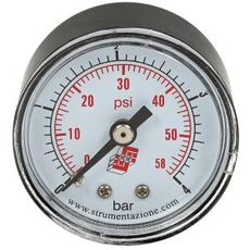 M40 trykkmåler for 0-4 Bar, bruker robust konstruksjon for nøyaktighet.