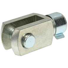 Gaffel 40mm Gk-M Iso6432 med M12x1,25 gjenge for effektiv bruk.