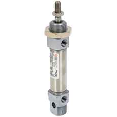 Mini pneumatisk sylinder 20X25 Iso6432, 2-virkning, perfekt for trange rom.