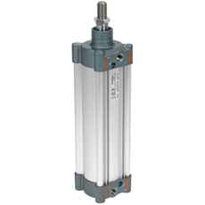 80x200 pneumatisk sylinder S3, ISO 15552, robust og effektiv for tung belastning.