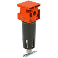 Pneumatisk filter 1/4 tomme, 20 mikron, for beskyttelse av maskiner.