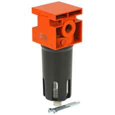 Pneumatisk filter 3/8 tommer, 20 mikron, optimerer luftgjennomstrømningen i maskiner.