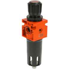 3/8 filterregulator fra New Deal, 20Mic 0-12Bar for pålitelig drift.