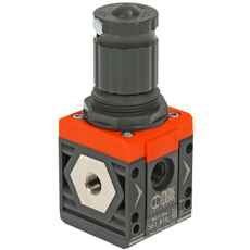 Pneumatisk regulator 1/8 Sy1, justerbar 0-12Bar, ideell for høy presisjon.