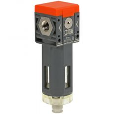Pneumatisk filter 1/4 SY1, 5 mikron, sikrer ren lufttilførsel.