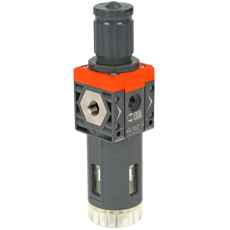 Høykvalitativ 3/8 Sy2 filterregulator, 20Mic 0-12Bar for syntetiske systemer.