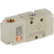 Pneumatisk ventil 3/2 1/8, utmerket for kompakt installasjon og bruk.