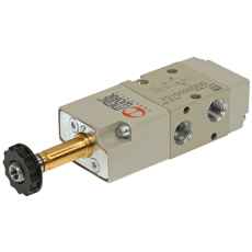 Kompakt solenoidventil 3/2 1/8 Nc, ideell for smidig væskeflyt.