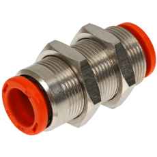 Push-In koblinger for 6 mm rør, gjennomføring for holdbare tilkoblinger.