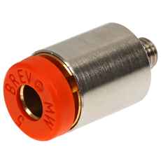 Rett utvendig Push-In kobling 4mm-M5, pålitelig for alle applikasjoner.