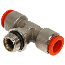 T-forbindelse utv 8mm-3/8 for Push-In koblinger, perfekt for komplekse systemer.