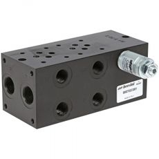 CETOP 3/NK6 trykkventil 2-seksjoner 3/8", effektiv hydraulikkløsning