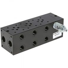 CETOP 3/NK6 trykkventil 3-seksjoner 3/8", gir høy kontroll og ytelse