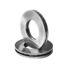 Sikre Nord-Lock Skiver M20, 2 stk, for bredere dekning og grep.