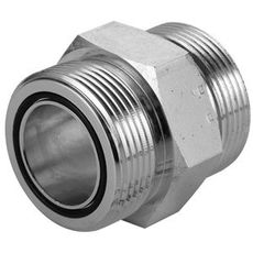 Orfs 1.11/16 rett utvendig adapter for effektive hydrauliske tilkoblinger.